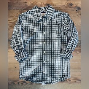 Gymboree Long Sleeve Button Down, Size 7-8